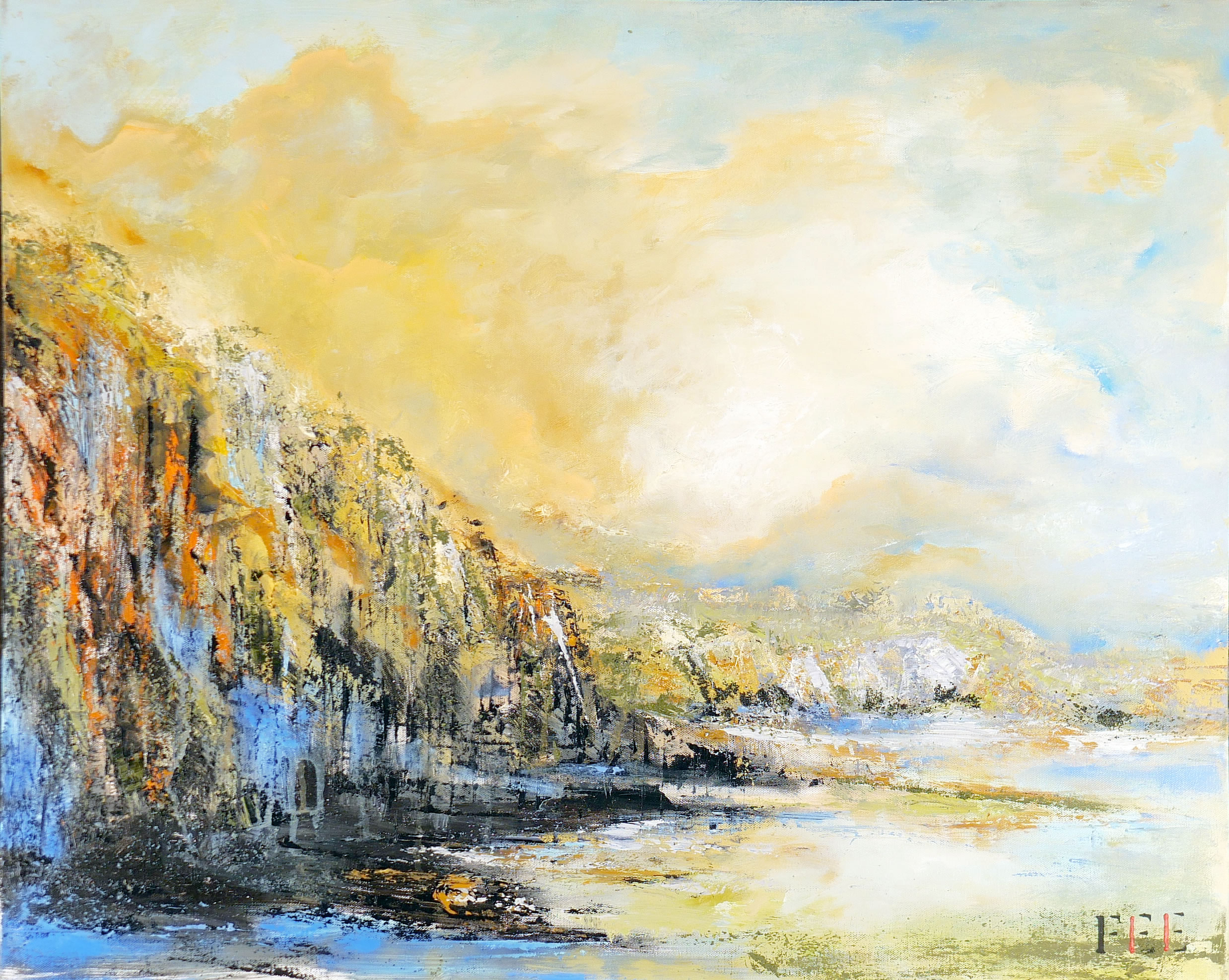 Falaises - Peinture de FEE 11