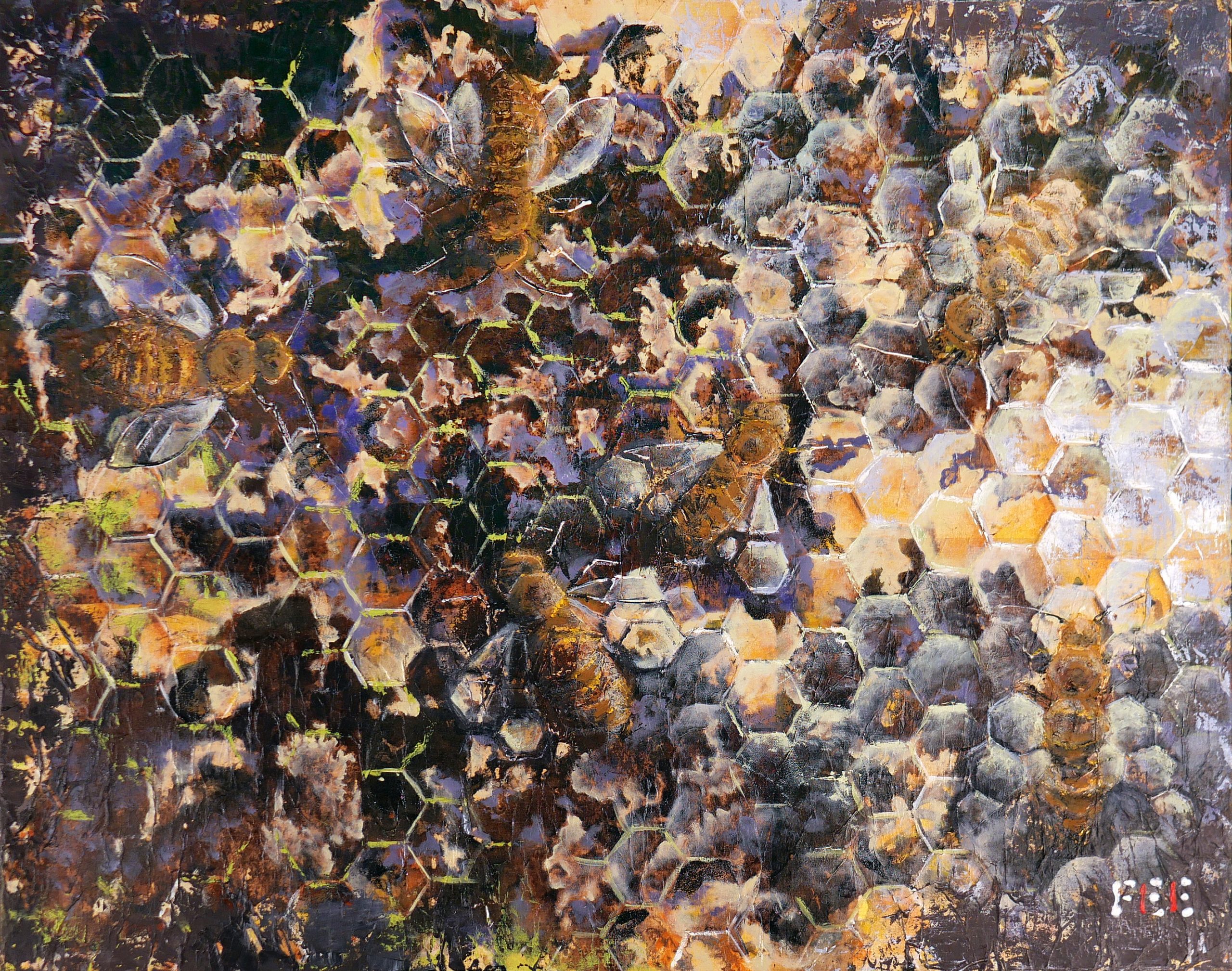 Ruche - Peinture de FEE 11