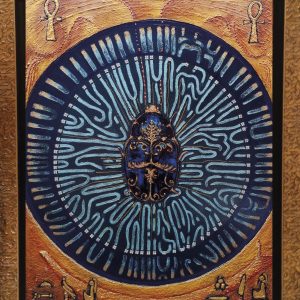 The Egyptian Beetle - Peinture de FEE 11