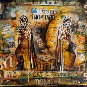 Trop Tard - Peinture de FEE 11