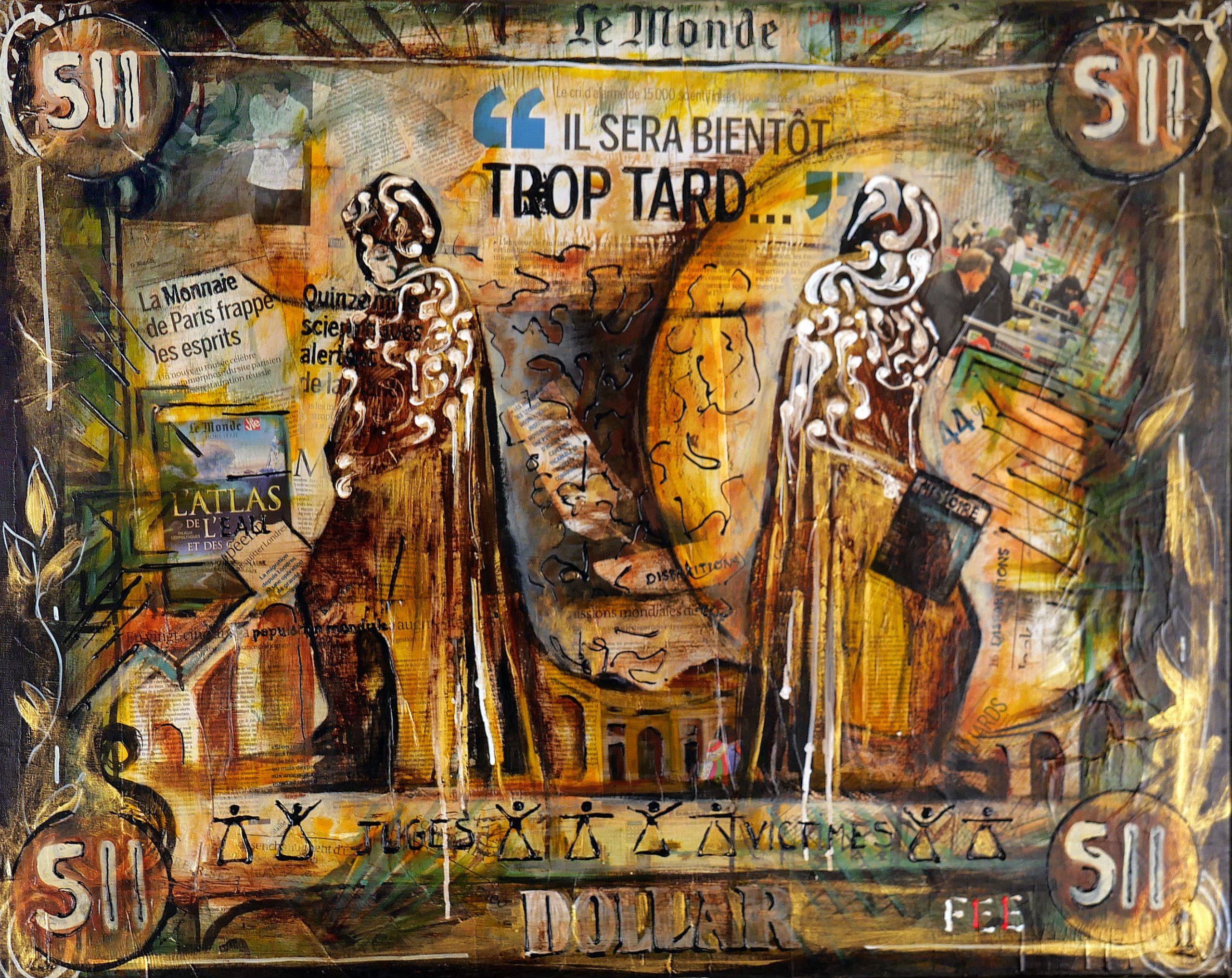 Trop Tard - Peinture de FEE 11